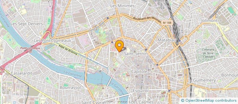 localisation de l'entreprise MONSIEUR LUDOVIC BOSSEAUX à TOULOUSE