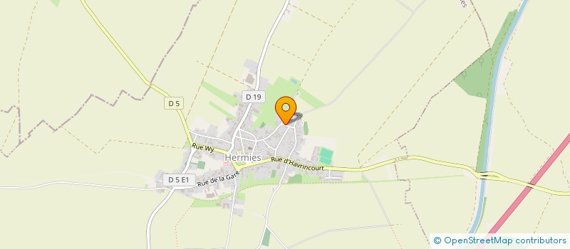 localisation de l'entreprise MONSIEUR LUDOVIC BOTTE  HERMIES