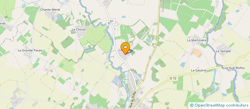 localisation de l'entreprise MONSIEUR LUDOVIC BOUCARD  SAINT-COLOMBAN