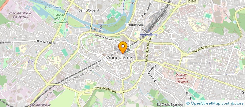 localisation de l'entreprise MONSIEUR LUDOVIC BOUCHELOT à ANGOULEME