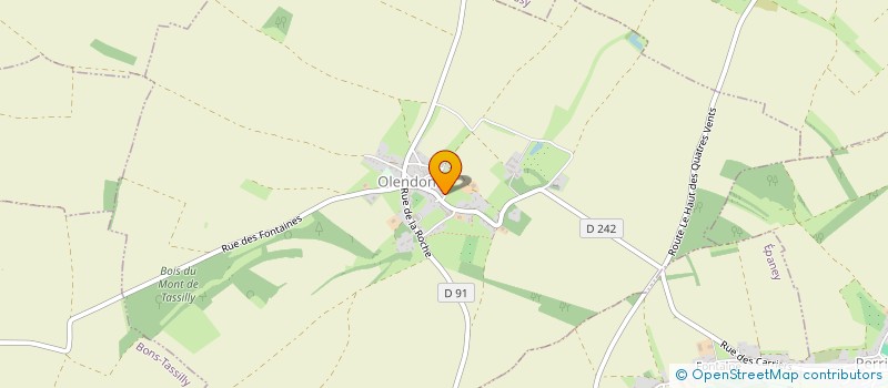 localisation de l'entreprise MONSIEUR LUDOVIC BOUFFAY  OLENDON