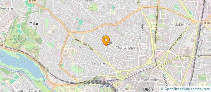 localisation de l'entreprise MONSIEUR LUDOVIC BOUHIN à DIJON