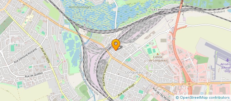 localisation de l'entreprise MONSIEUR LUDOVIC BOULAFRAD  LONGUEAU