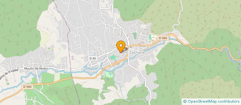 localisation de l'entreprise MONSIEUR LUDOVIC BOUQUILLON  SAINT-ZACHARIE