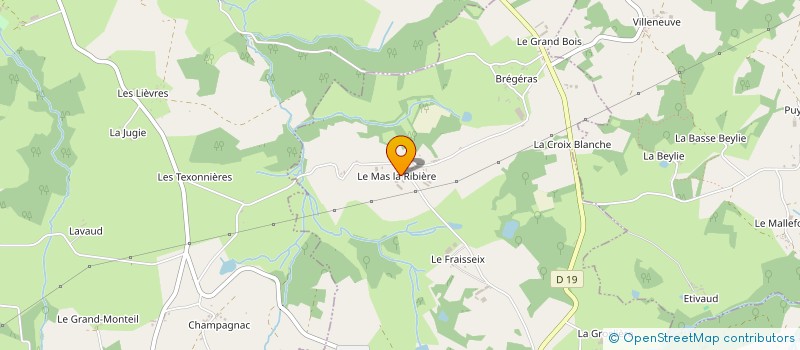 localisation de l'entreprise MONSIEUR LUDOVIC BOURDEAU à CHATEAU-CHERVIX