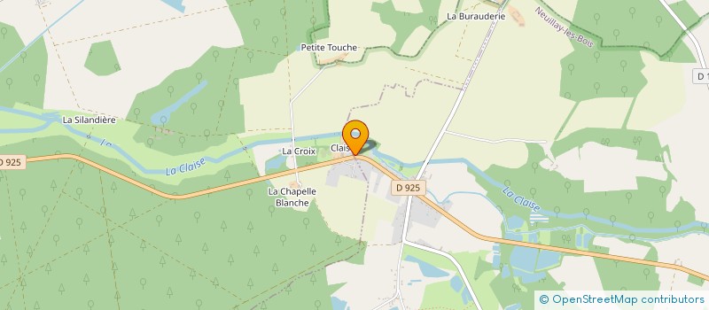localisation de l'entreprise MONSIEUR LUDOVIC BOURDIN à NEUILLAY-LES-BOIS