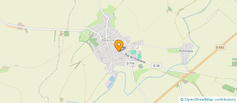 localisation de l'entreprise MONSIEUR LUDOVIC BOURE  LA VALLEE-MULATRE