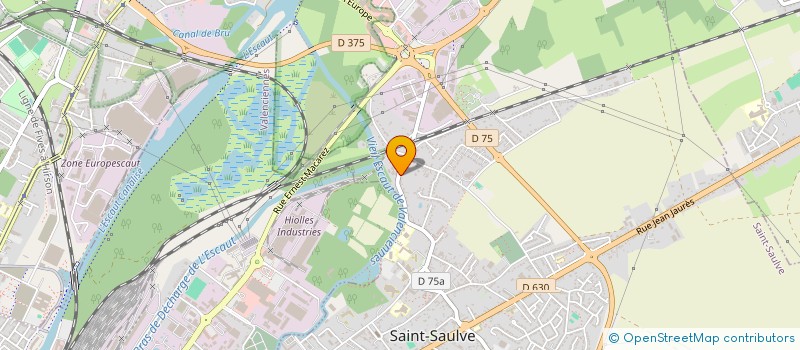 localisation de l'entreprise MONSIEUR LUDOVIC BOURGOUIN  SAINT-SAULVE