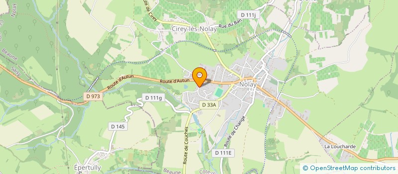 localisation de l'entreprise MONSIEUR LUDOVIC BOURRE  NOLAY