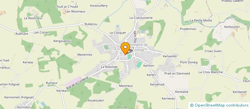 localisation de l'entreprise MONSIEUR LUDOVIC BOURSE  POMMERIT-LE-VICOMTE