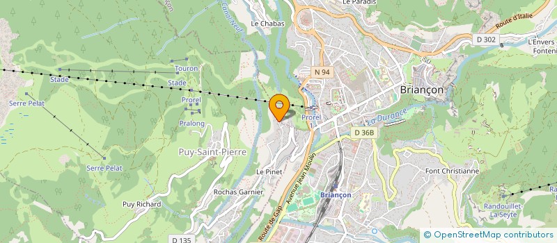 localisation de l'entreprise MONSIEUR LUDOVIC BOUTEAU  PUY-SAINT-PIERRE