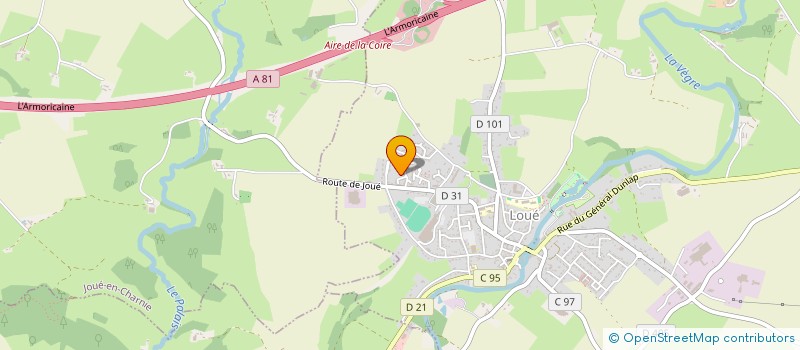 localisation de l'entreprise MONSIEUR LUDOVIC BOUTOT  LOUE