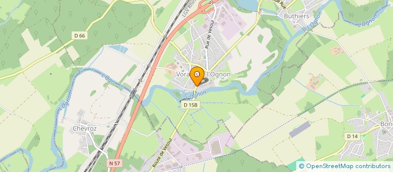 localisation de l'entreprise MONSIEUR LUDOVIC BOUVERET  BOULT