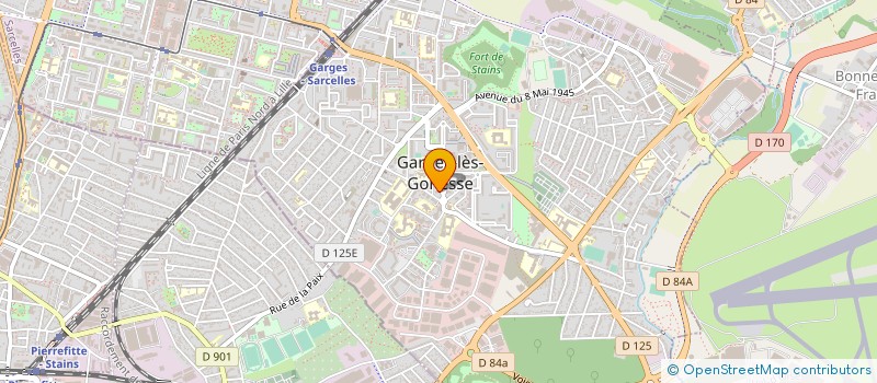 localisation de l'entreprise MONSIEUR LUDOVIC BOUVILLE  GARGES-LES-GONESSE