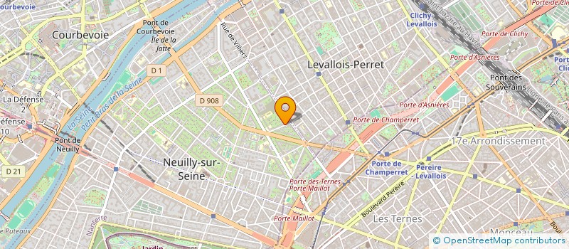 localisation de l'entreprise MONSIEUR LUDOVIC BRANCO  NEUILLY-SUR-SEINE