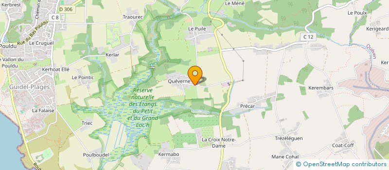 localisation de l'entreprise MONSIEUR LUDOVIC BRIAND  GUIDEL