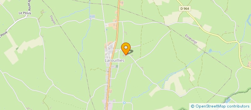 localisation de l'entreprise MONSIEUR LUDOVIC BRIATTE  LAROUILLIES