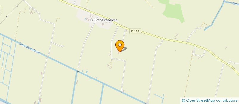 localisation de l'entreprise MONSIEUR LUDOVIC BRISSEAU à MARANS