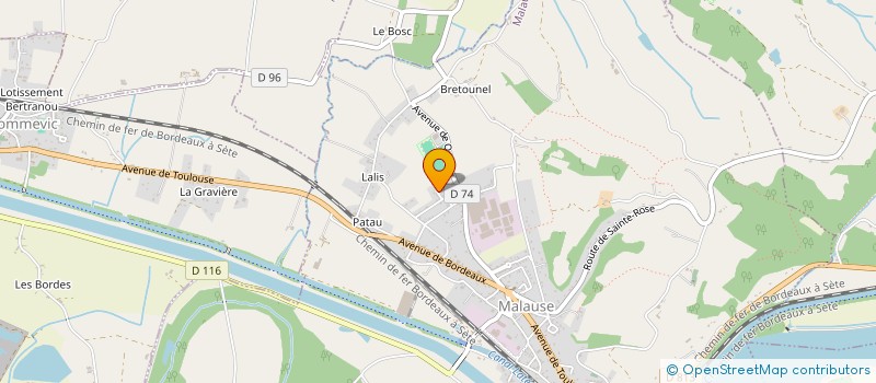 localisation de l'entreprise MONSIEUR LUDOVIC BROCH à VALENCE