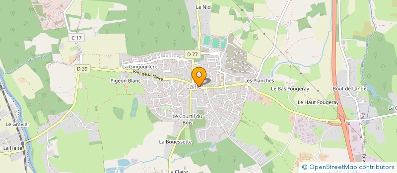 localisation de l'entreprise MONSIEUR LUDOVIC BRODU à LAILLE