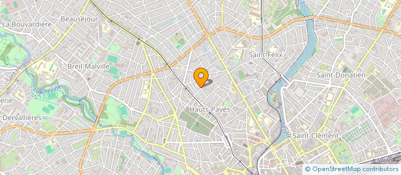 localisation de l'entreprise MONSIEUR LUDOVIC BROS  NANTES