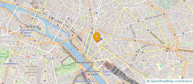 localisation de l'entreprise MONSIEUR LUDOVIC BRULHARD  PARIS