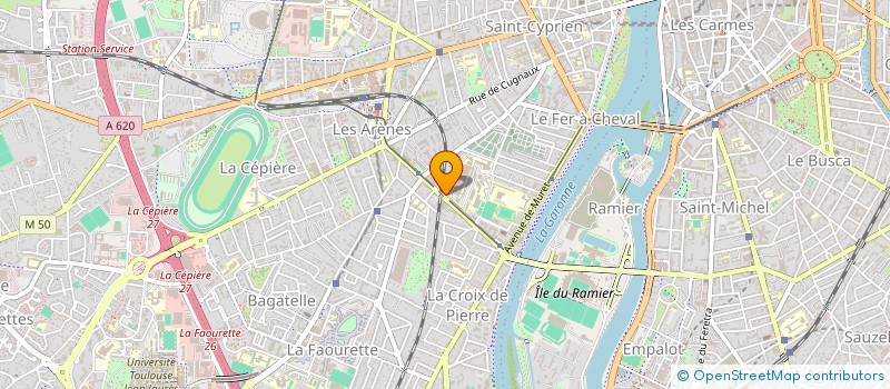localisation de l'entreprise MONSIEUR LUDOVIC BRUN à TOULOUSE