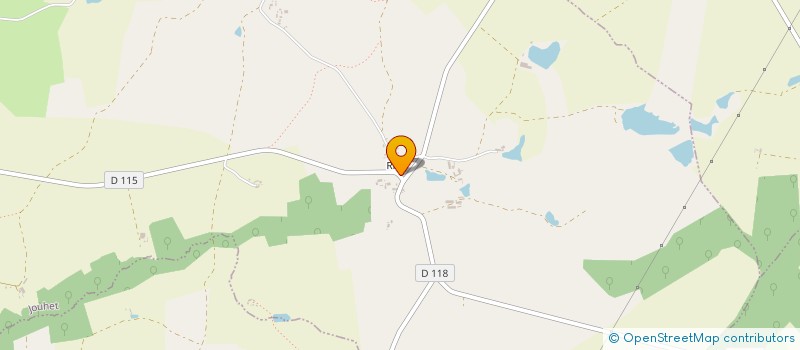 localisation de l'entreprise MONSIEUR LUDOVIC BRUNET  JOUHET