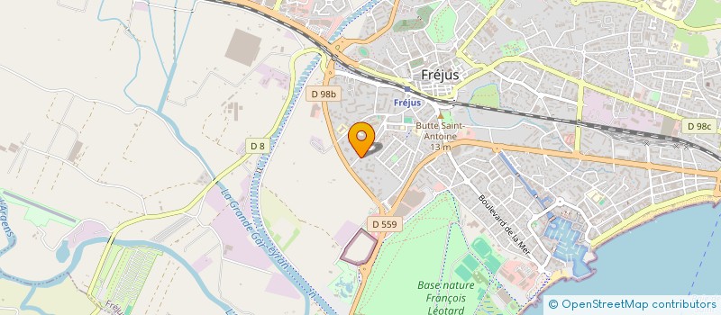 localisation de l'entreprise MONSIEUR LUDOVIC BRUNI  FREJUS