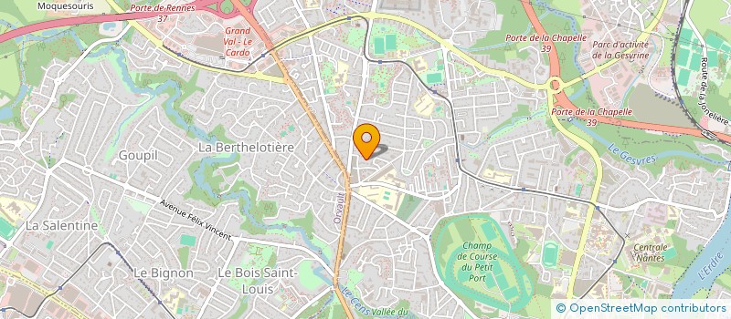 localisation de l'entreprise MONSIEUR LUDOVIC BUCHET à NANTES