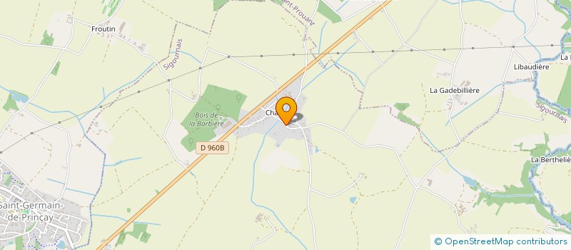 localisation de l'entreprise MONSIEUR LUDOVIC BUREAU  SIGOURNAIS