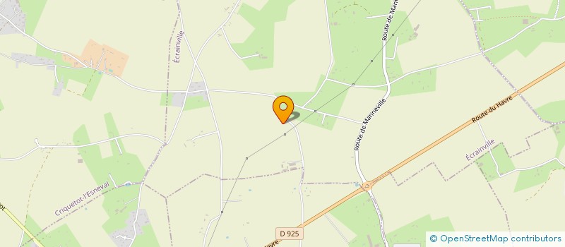 localisation de l'entreprise MONSIEUR LUDOVIC BUREL  ECRAINVILLE