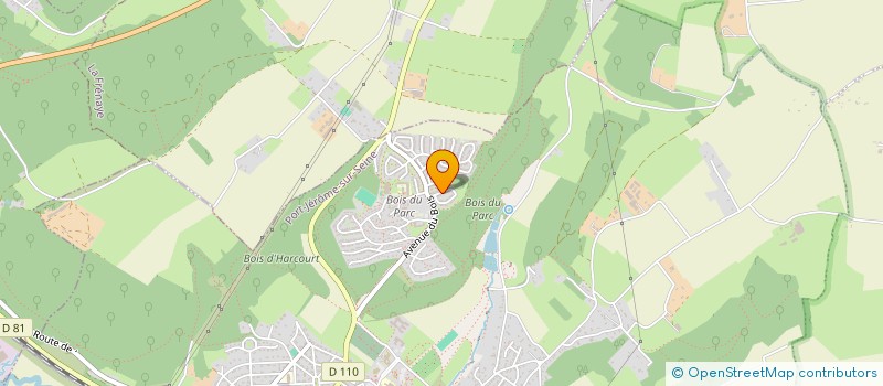 localisation de l'entreprise MONSIEUR LUDOVIC CAMUS  PORT-JEROME-SUR-SEINE