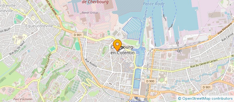 localisation de l'entreprise MONSIEUR LUDOVIC CANU  CHERBOURG-EN-COTENTIN