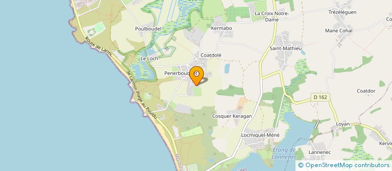 localisation de l'entreprise MONSIEUR LUDOVIC CARLON  GUIDEL