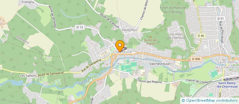 localisation de l'entreprise MONSIEUR LUDOVIC CARROLA à CHEVREUSE