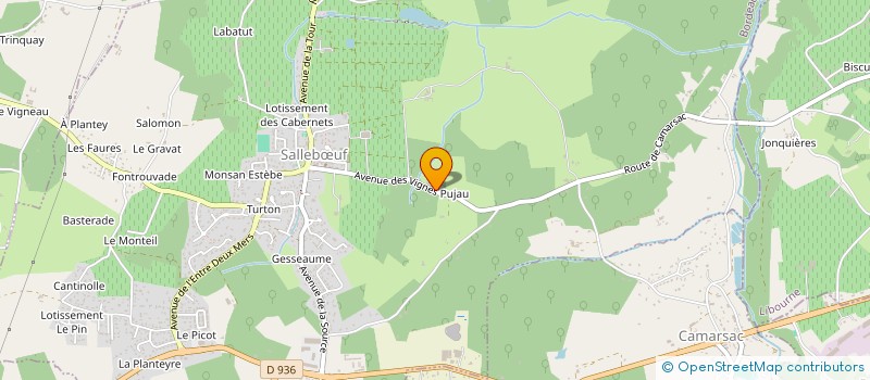 localisation de l'entreprise MONSIEUR LUDOVIC CARSOULLE  SALLEBUF