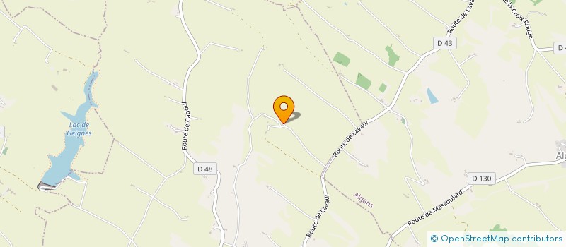 localisation de l'entreprise MONSIEUR LUDOVIC CASTELLA  CAMBON-LES-LAVAUR