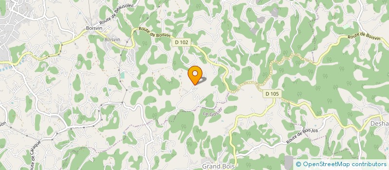 localisation de l'entreprise MONSIEUR LUDOVIC CATALAN  BAIE-MAHAULT