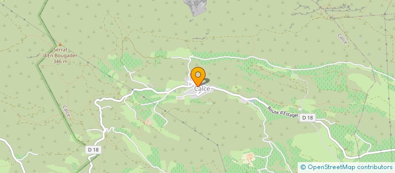 localisation de l'entreprise MONSIEUR LUDOVIC CHACON  CALCE