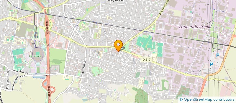 localisation de l'entreprise MONSIEUR LUDOVIC CHAPPOT  MEYZIEU