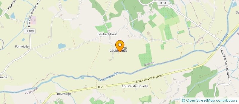 localisation de l'entreprise MONSIEUR LUDOVIC CHARDELIN  MOISSAC