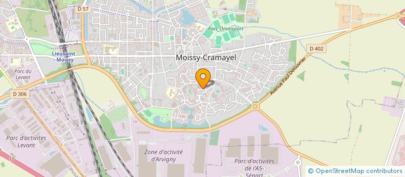 localisation de l'entreprise MONSIEUR LUDOVIC CHARLEC à MOISSY-CRAMAYEL