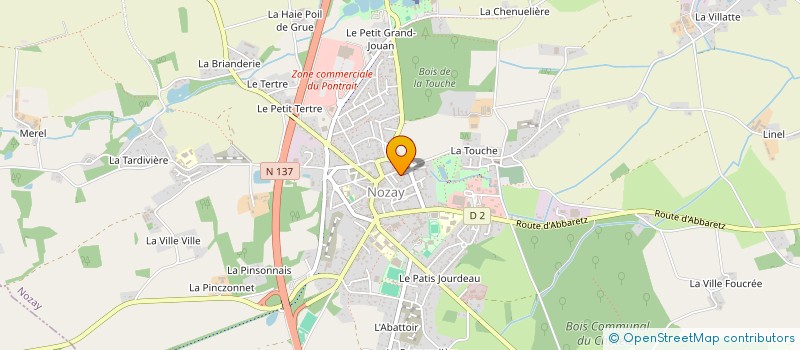 localisation de l'entreprise MONSIEUR LUDOVIC CHARLES à NOZAY
