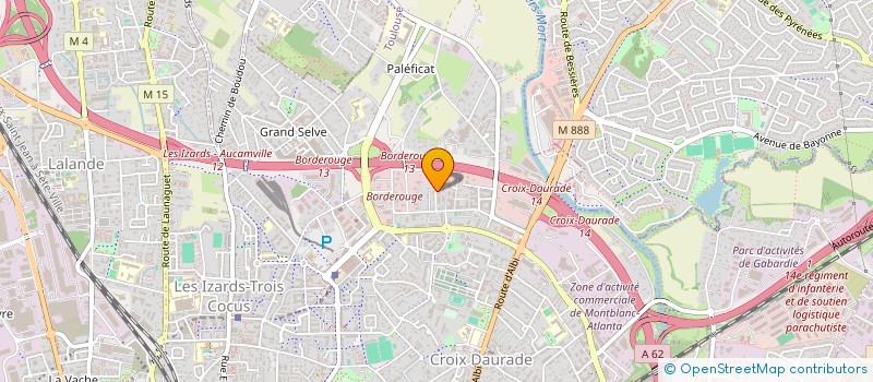 localisation de l'entreprise MONSIEUR LUDOVIC CHARONDIERE  TOULOUSE