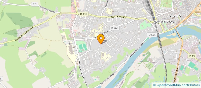 localisation de l'entreprise MONSIEUR LUDOVIC CHARONNIER à NEVERS