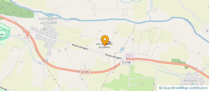 localisation de l'entreprise MONSIEUR LUDOVIC CHAUVEAU à SEGRE-EN-ANJOU BLEU