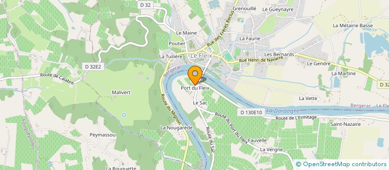 localisation de l'entreprise MONSIEUR LUDOVIC CHAVIER  SAINT-AVIT-SAINT-NAZAIRE