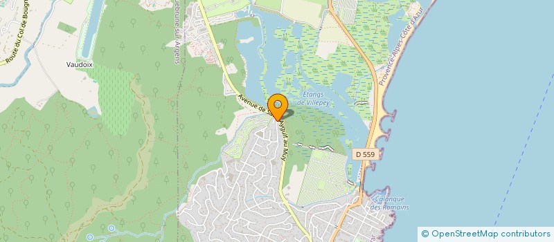 localisation de l'entreprise MONSIEUR LUDOVIC CHAZEAU à FREJUS