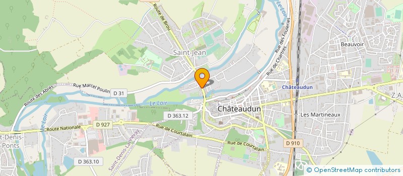 localisation de l'entreprise MONSIEUR LUDOVIC CHEMIN à CHATEAUDUN